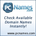 Domain name search and availability check by PCNames.com
